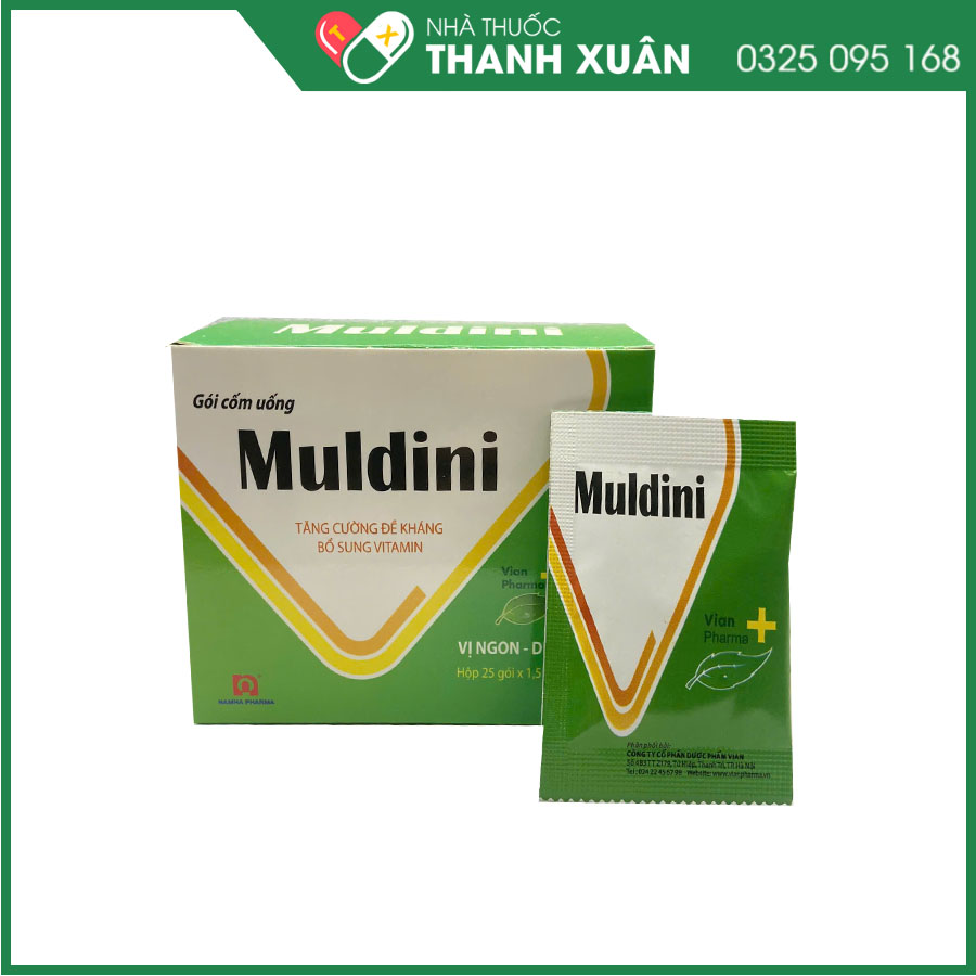 Muldini - Bổ sung vitamin, tăng cường sức đề kháng
